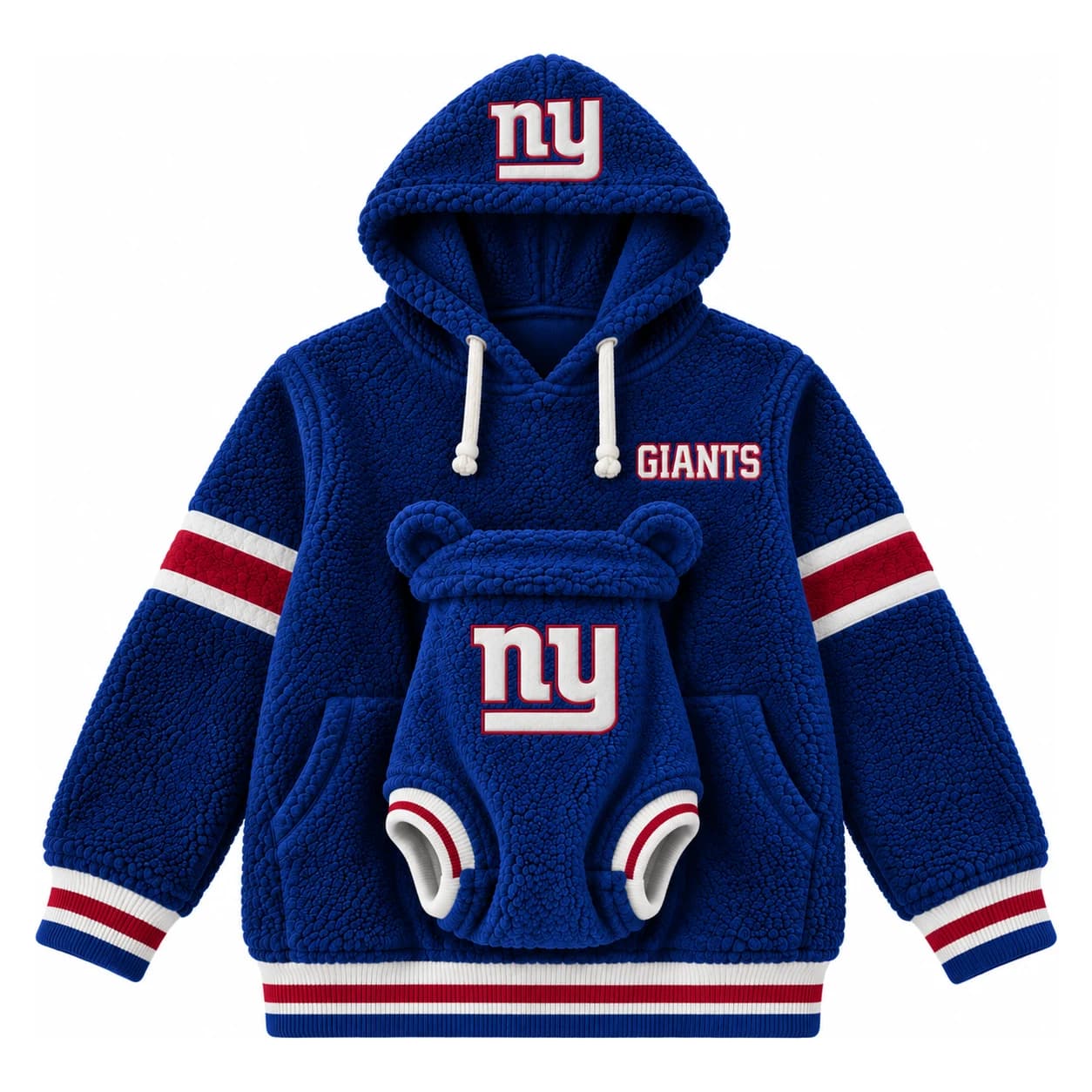 New York Giants · Hoodie S / Baby S Game Day Baby hoodie and matching baby outfit